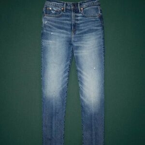 AE77 Premium Mom Jeans